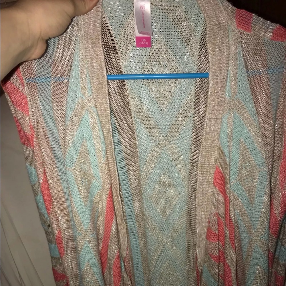 Tribal Print Cardigan